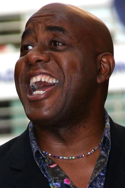 Ainsley Harriott smiling in a candid portrait photo